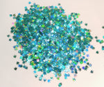 Maui Waui Wowie Hemp Leaf Glitter Shapes / 5mm Holographic Cannabis / Pot Leaves / Rave / Marijuana Weed / Ganja Sequins