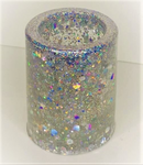 DISCO BALL HOLO Jumbo to Fine Glitter Mix / 1.75 oz. Bottle / Silver Holographic / Nail art / Chunky Opaque / Dazzling Bling
