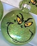 Lime Green Fine Glitter / 2.25 oz Bottle / Grinch Ornaments / Glitter Tumbler / Glows Under UV Black Light