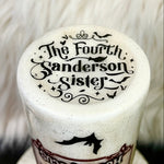 Black Flame Candle Tumbler / Custom Stainless / Hocus Pocus / Personalizable