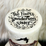 Black Flame Candle Tumbler / Custom Stainless / Hocus Pocus / Personalizable