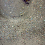 Whiteout - 2 oz. White Mirror Iridescent Fine Glitter - Geode Tumblers, Snow Scenes, Crafts, Ornaments!