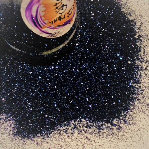 MIDNIGHT BLUE Extra-Fine Blue/Black Glitter / 2.25 oz Bottle / High Flash Opaque / Night Sky / Galaxy