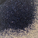 MIDNIGHT BLUE Extra-Fine Blue/Black Glitter / 2.25 oz Bottle / High Flash Opaque / Night Sky / Galaxy