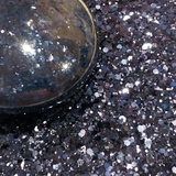 NOCTURNAL Chunky to Fine Glitter Mix / Midnight Opaque / 2 oz. Bottle / High-Flash INDIGO / Resin Art / Crafts