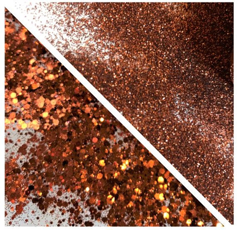PENNY LANE Chunky to Fine Mix or EXTRA-Fine Glitter / Copper / Earth Tone High Flash / 2 Cuts / Galaxy / Geode / Tumbler / Kids Crafts