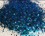 POSEIDON Chunky to Fine Mix or Extra-Fine Glitter / CHAMELEON Blue to Purple  / Opaque / Jewelry / Tumblers / Geode Coasters