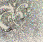 HOLO SILVER Fine Glitter / 2 oz. Bottle / 1/96 inch / HOLOGRAPHIC / Nail art / Polyester Opaque / Solvent Resistant / Safe, Non-Toxic