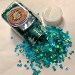 Maui Waui Wowie Hemp Leaf Glitter Shapes / 5mm Holographic Cannabis / Pot Leaves / Rave / Marijuana Weed / Ganja Sequins