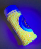 Dreamsicle Stars Iridescent Yellow  2 & 5mm Glitter Shapes / 1.25 oz Bottle / Opaque / Nail Art / Kids' Crafts