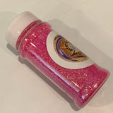 SCORCHIN' HOT Pink Iridescent Glitter/ 2 oz Bottle Fine 1/64"/Color Flashes/Nail Art/ Rave Party/Glitter Tumbler/Strong Pink w Black Light