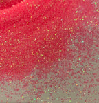 HOT Pink Iridescent Glitter/ 2 oz Bottle Fine 1/64"/ Nice Flash / Nail Art / Rave Party / Glitter Tumbler / Bright Pink w Black Light