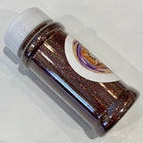 CHOCOLATE HALO Fine Glitter / 1/96" /  Opaque Holographic / 2.25 oz Shaker Bottle / Geode / Nail Art/ Kids' Crafts
