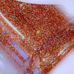 Mocha Glitz Iridescent Fine Glitter / 2 oz Bottle / Opaque / Fall Winter Flash/ Nail Art / Kids Crafts