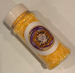 Dreamsicle Stars Iridescent Yellow  2 & 5mm Glitter Shapes / 1.25 oz Bottle / Opaque / Nail Art / Kids' Crafts