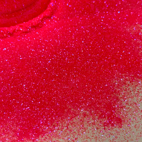 Red Paint Glitter –