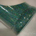 Mint Julep Fine HOLO Glitter / 2 oz. Bottle / Holographic Nail Art / Opaque