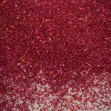 RUBY SLIPPERS FINE Holographic Glitter / 2 oz Bottle / Opaque Nail Art / Fall Winter Sparkle / Winter Bride / Geode Tumbler / Slime Crafts