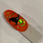 Black Magic Hat - Glitter Shapes 10mm/ 1/2 oz pouch / Wizard Sorcerer Witch Hat / Vacation Mementos