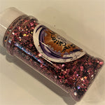 ANTIQUE ROSE Chunky to Fine Glitter Mix / Chameleon Warm Pink Color Shift to Gray / Geode Tumblers  / Crafts