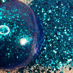 POSEIDON Chunky to Fine Mix or Extra-Fine Glitter / CHAMELEON Blue to Purple  / Opaque / Jewelry / Tumblers / Geode Coasters